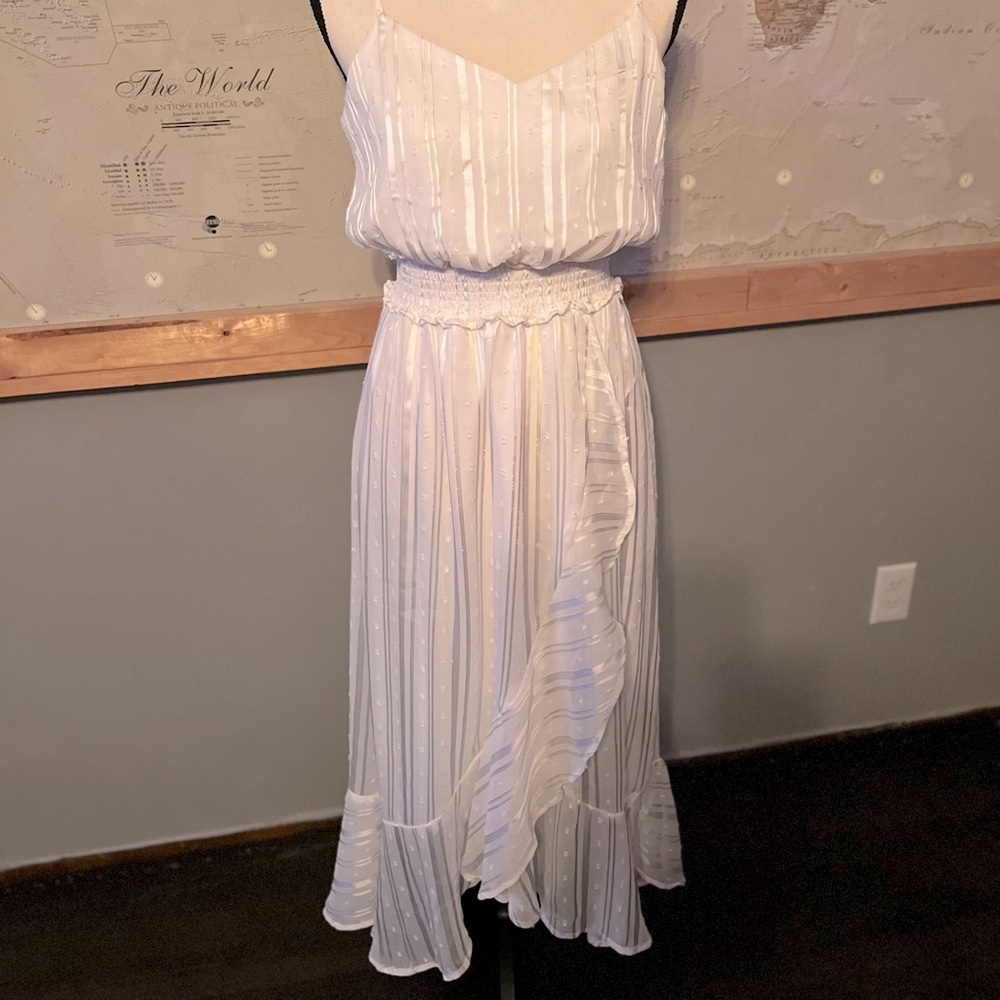 Emerald Sundae white dress